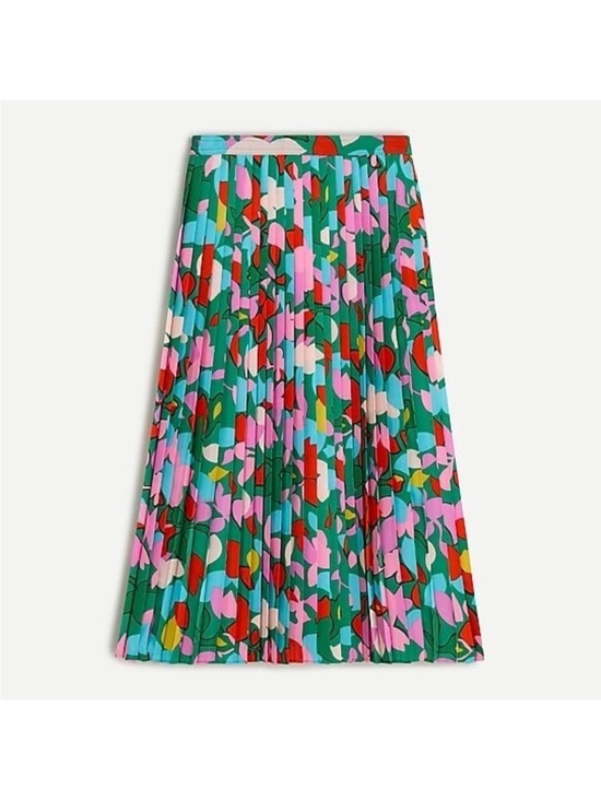 J. Crew Dresses & Skirts - NWT J. Crew Pleated Midi Skirt in Confetti Floral Women’s Size 2 $118